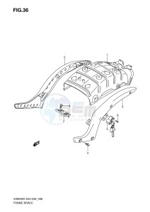 VZ800 (E3-E28) MARAUDER drawing FRAME BRACE