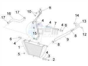 RSV4 1000 Racing Factory L.E. (EMEA, APAC) (AUS, CP, EU, GB, J, MAL, NZ, RI, VN) drawing Oil radiator