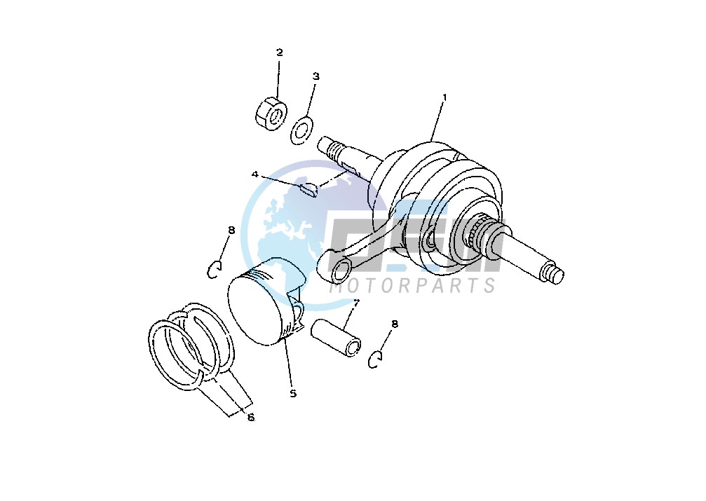 CRANKSHAFT PISTON