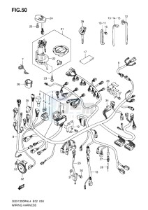 GSX1300R drawing WIRING HARNESS