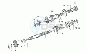 GT 1000 drawing Gear box