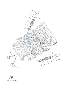 YXZ1000R YXZ10YEXJ YXZ1000R (B0FA) drawing VALVE