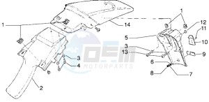 H at K 50 drawing Rear mudguard