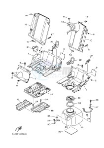 YXM700ES YXM70VPSH (B42N) drawing SIDE COVER 2