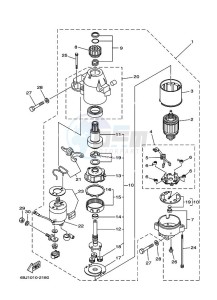 F200AETX drawing STARTER-MOTOR