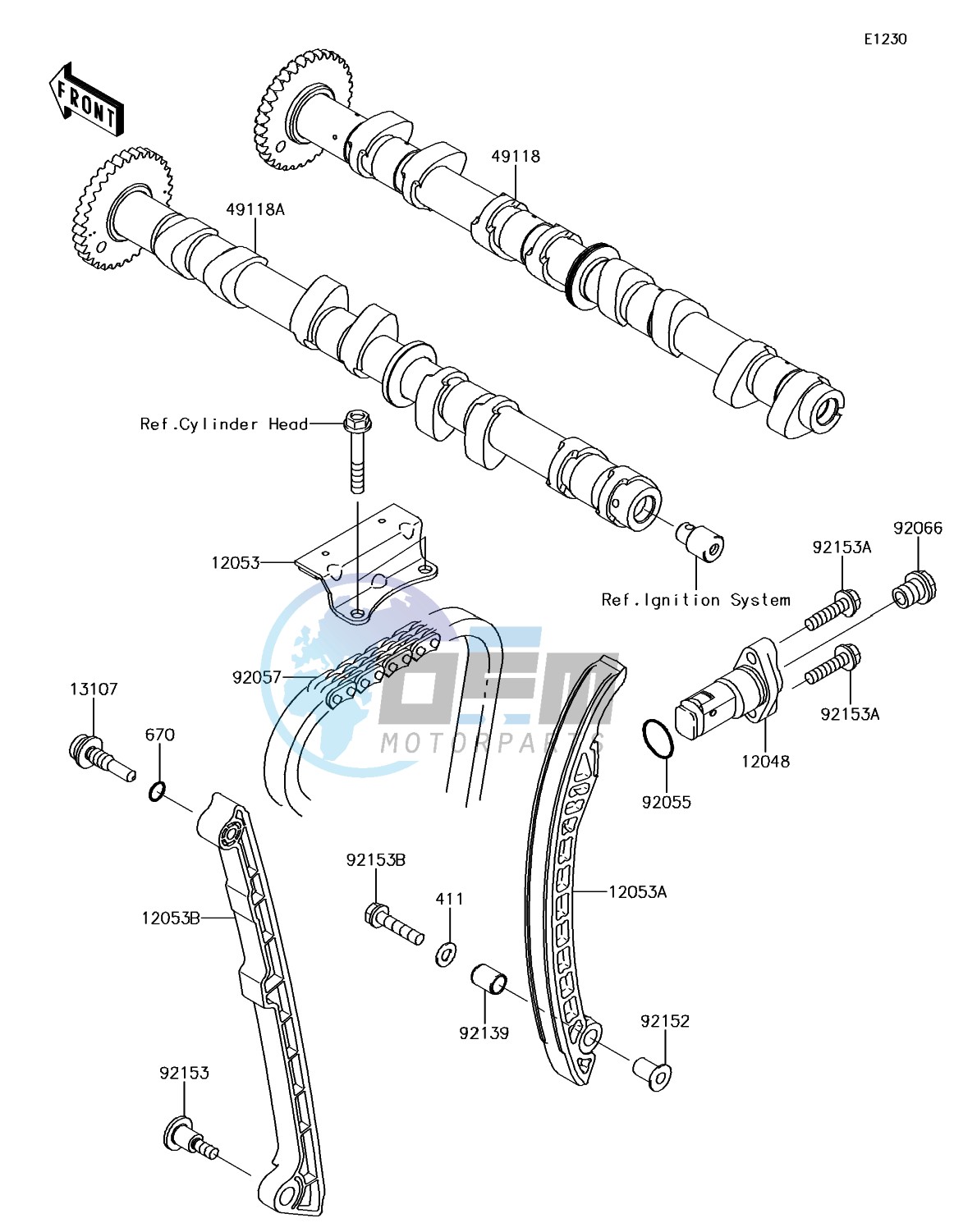 Camshaft(s)/Tensioner