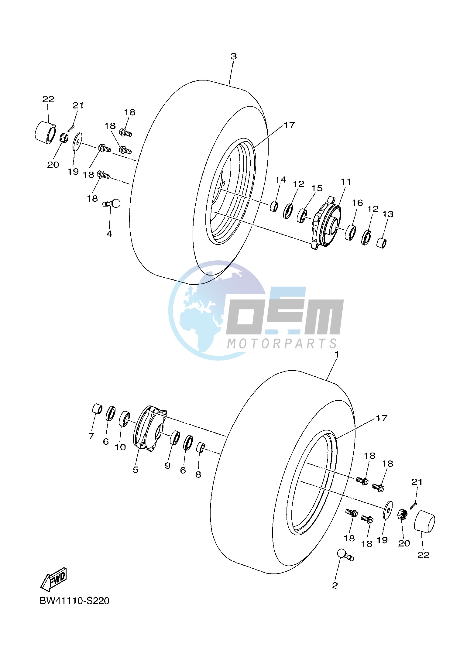 FRONT WHEEL