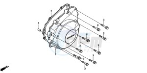 CBF600NA drawing GENERATOR COVER