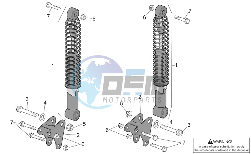 Rear Shock absorber