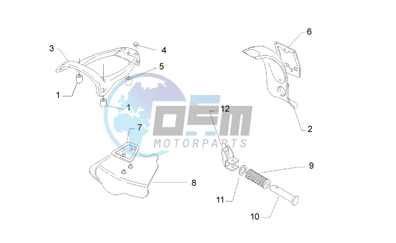 Rear mudguard