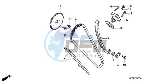 CAM CHAIN/TENSIONER