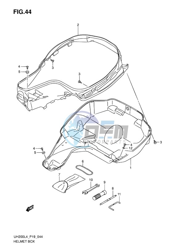 HELMET BOX