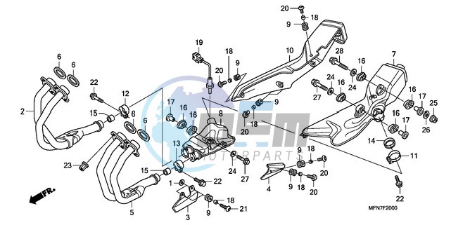 EXHAUST MUFFLER