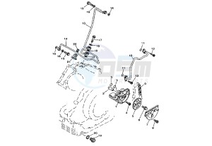 BT BULLDOG 1100 drawing OIL PUMP