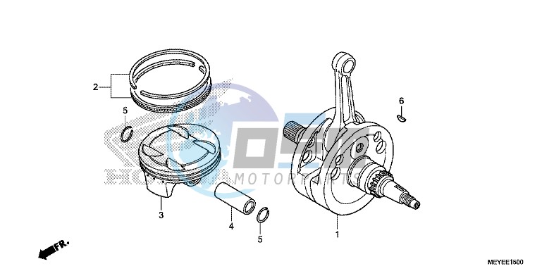 CRANKSHAFT/PISTON