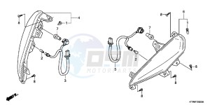 SH300AB drawing FRONT WINKER