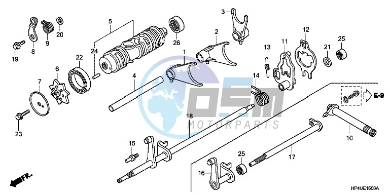 GEARSHIFT FORK