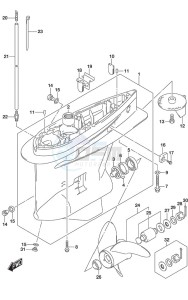 DF 150AP drawing Gear Case