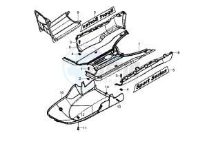 NRG POWER DD 50 drawing Footboard