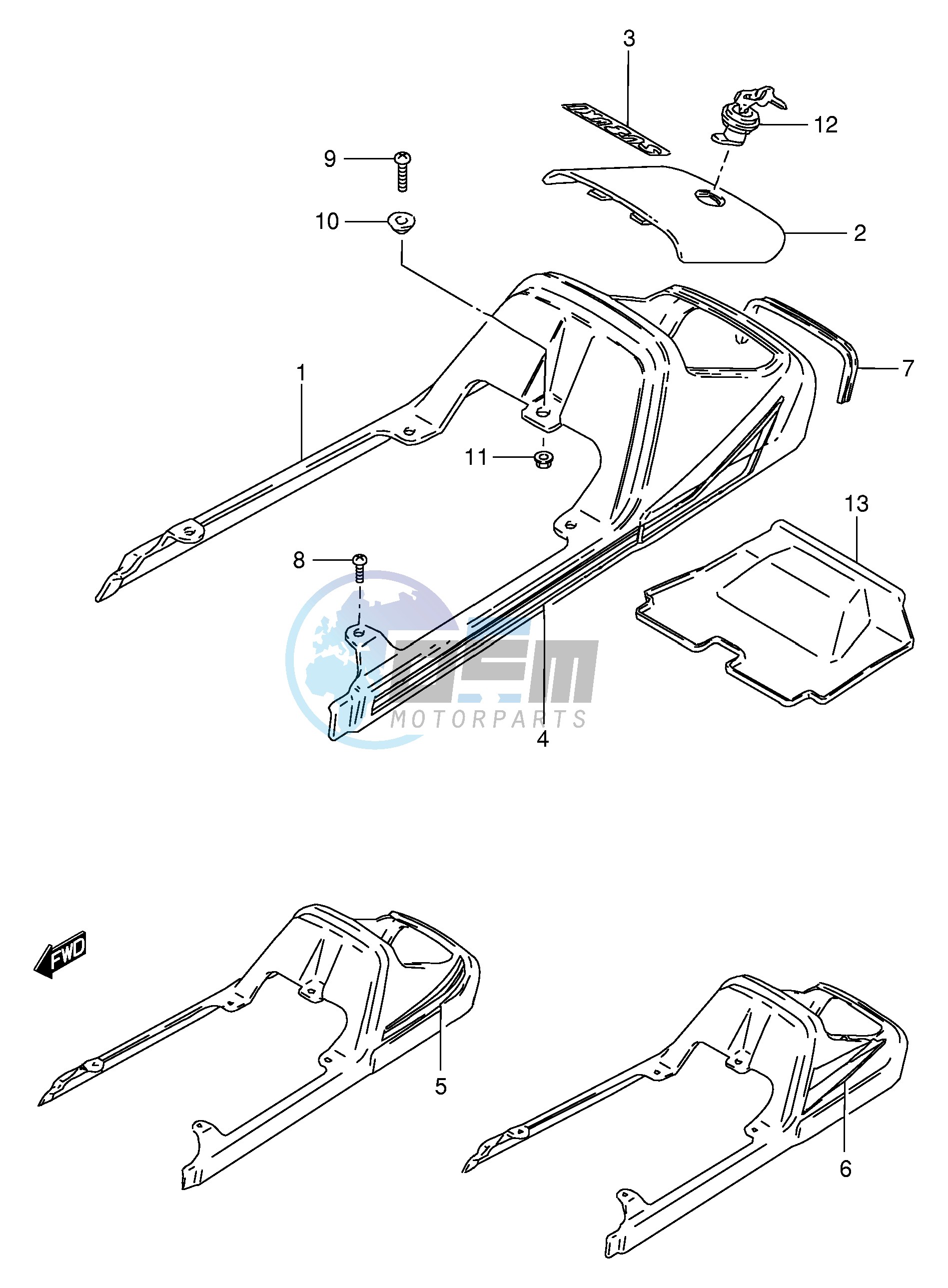 SEAT TAIL COVER