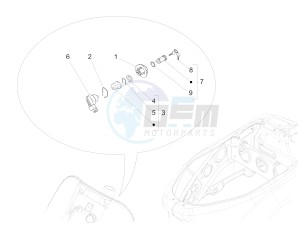 LT 125 4T 3V IE NOABS E3 (APAC) drawing Locks