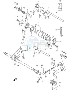 LT-F400 (E24) drawing GEAR SHIFTING (1)