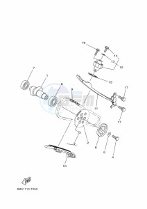 YFM450FWBD KODIAK 450 (BB5M) drawing CAMSHAFT & CHAIN