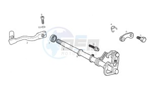 SMT 50 (EMEA) drawing Selector shaft