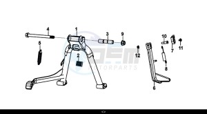 NH-T 125I (MG12B1-EU) (L9-M0) drawing MAIN STAND SIDE STAND