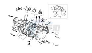 SENDA R X-TREM - 50 CC VTHSR1D1A 2T EU2 drawing CRANKCASE - COVER