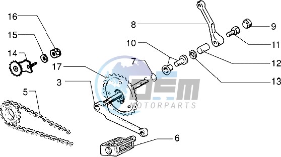 Crank Spindle