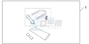 CBR600RR9 U / MME drawing U-LOCK