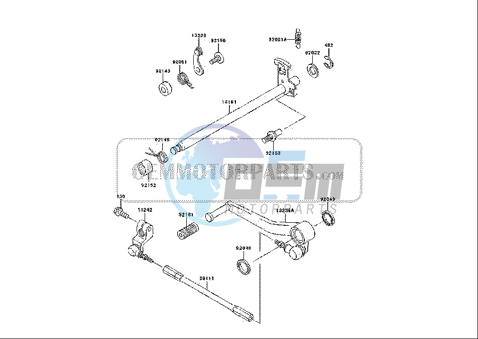 GEAR CHANGE MECHANISM