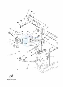 F100DETL drawing THROTTLE-CONTROL