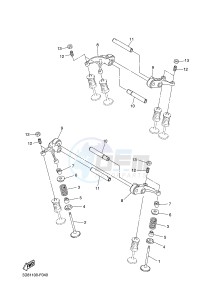 XVS1300A MIDNIGHT STAR (1CS5) drawing VALVE