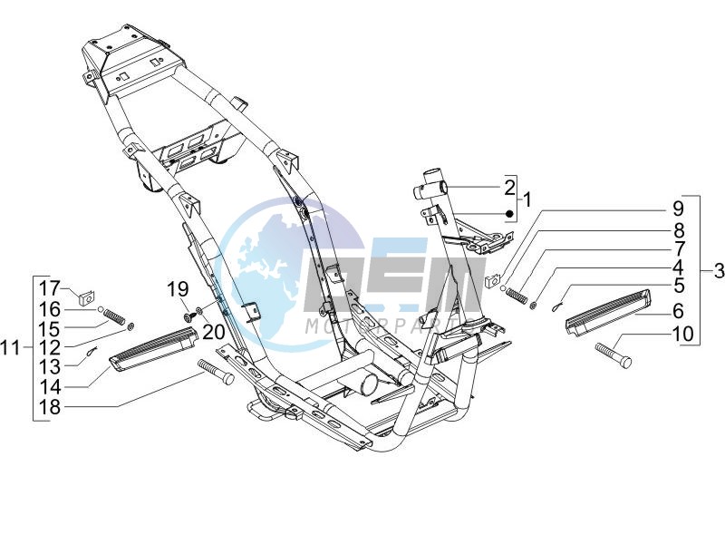 Frame bodywork