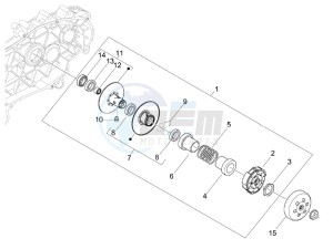 Liberty 50 2t moc drawing Driven pulley