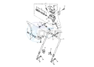 XVZ ROYAL STAR 1300 drawing FRONT MASTER CYLINDER 1