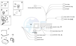 RSV 4 1000 APRC R drawing Electrical system II