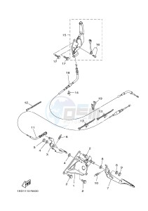 YXM700ES YXM70VPSH (B42N) drawing PEDAL WIRE