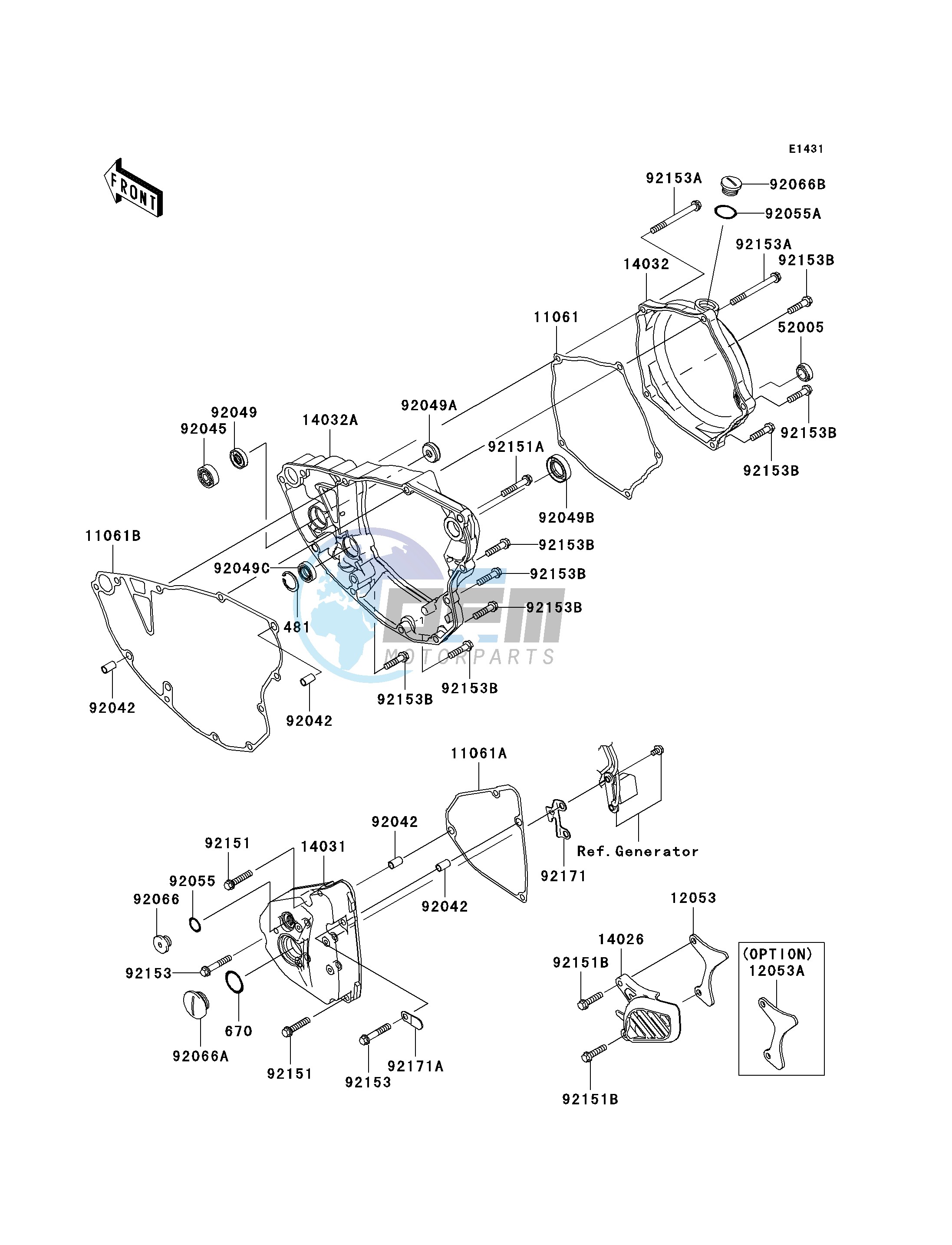 ENGINE COVER-- S- -