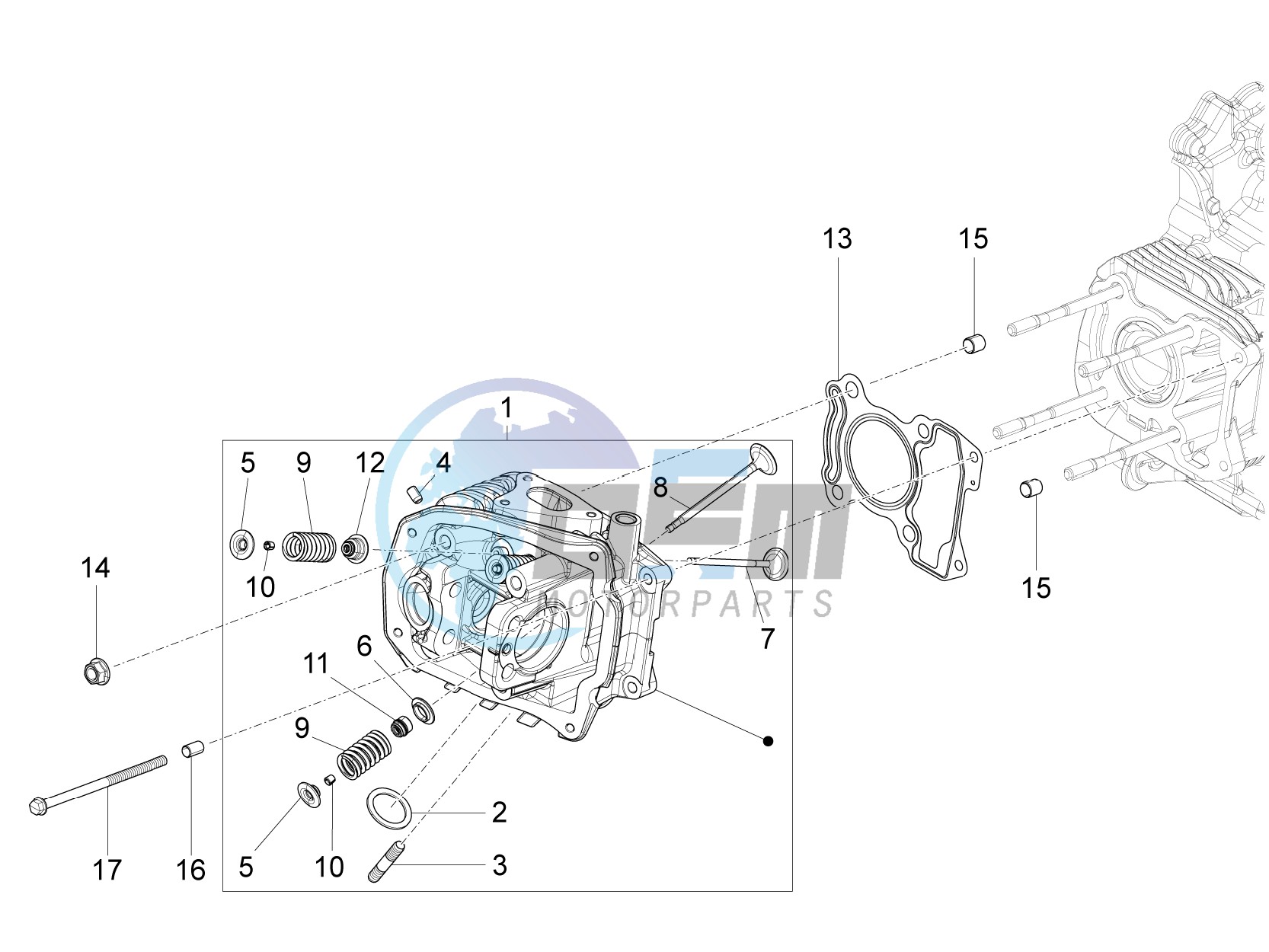 Cylinder head unit - Valve