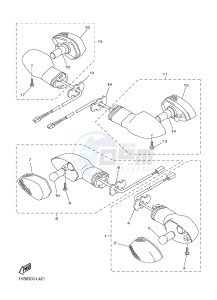 YZF-R1 998 R1 (1KBJ 1KBK) drawing FLASHER LIGHT