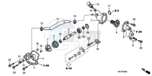 FES1259 Europe Direct - (ED) drawing WATER PUMP