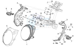 NA Mana 850 drawing Front lights