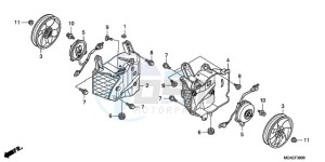 GL1800A France - (F / CMF) drawing COOLING FAN