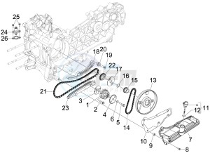 MP3 250 ie mic drawing Oil pump