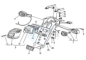 W8 FA 125 drawing TAILLIGHT-PLATE HOLDER