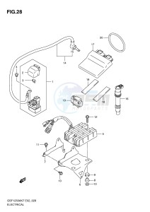 GSF1250 (E2) Bandit drawing ELECTRICAL