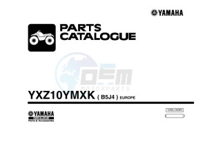 YXZ1000E YXZ1000R (B5J4) drawing Infopage-1